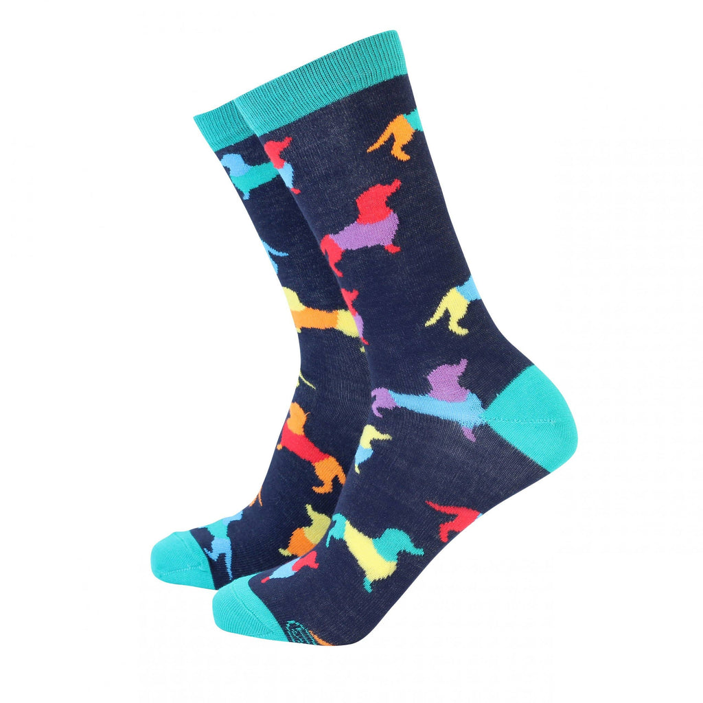 Dachshunds - Women's Bamboo Socks