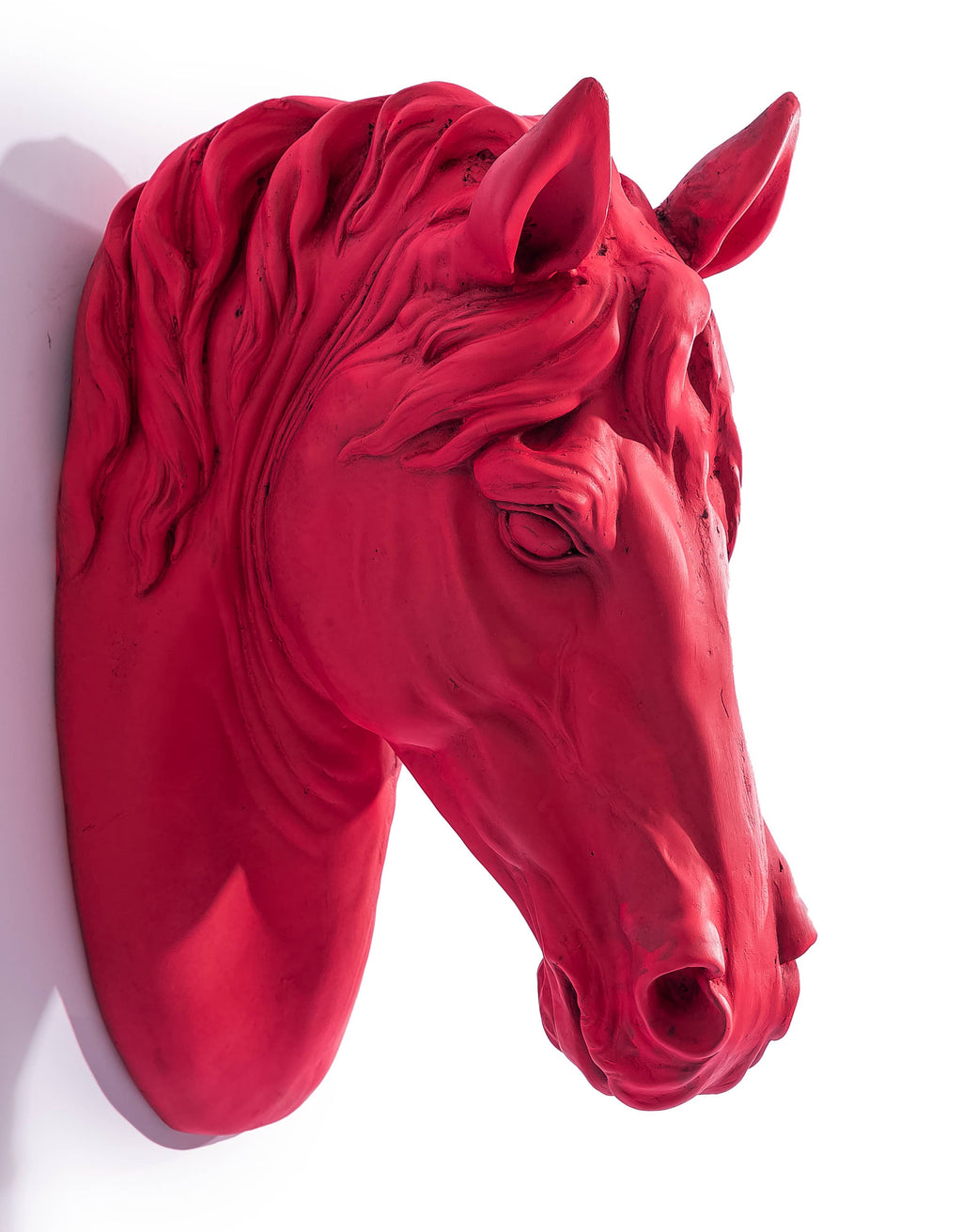 "Pink Pony" Large Horse Wall Head