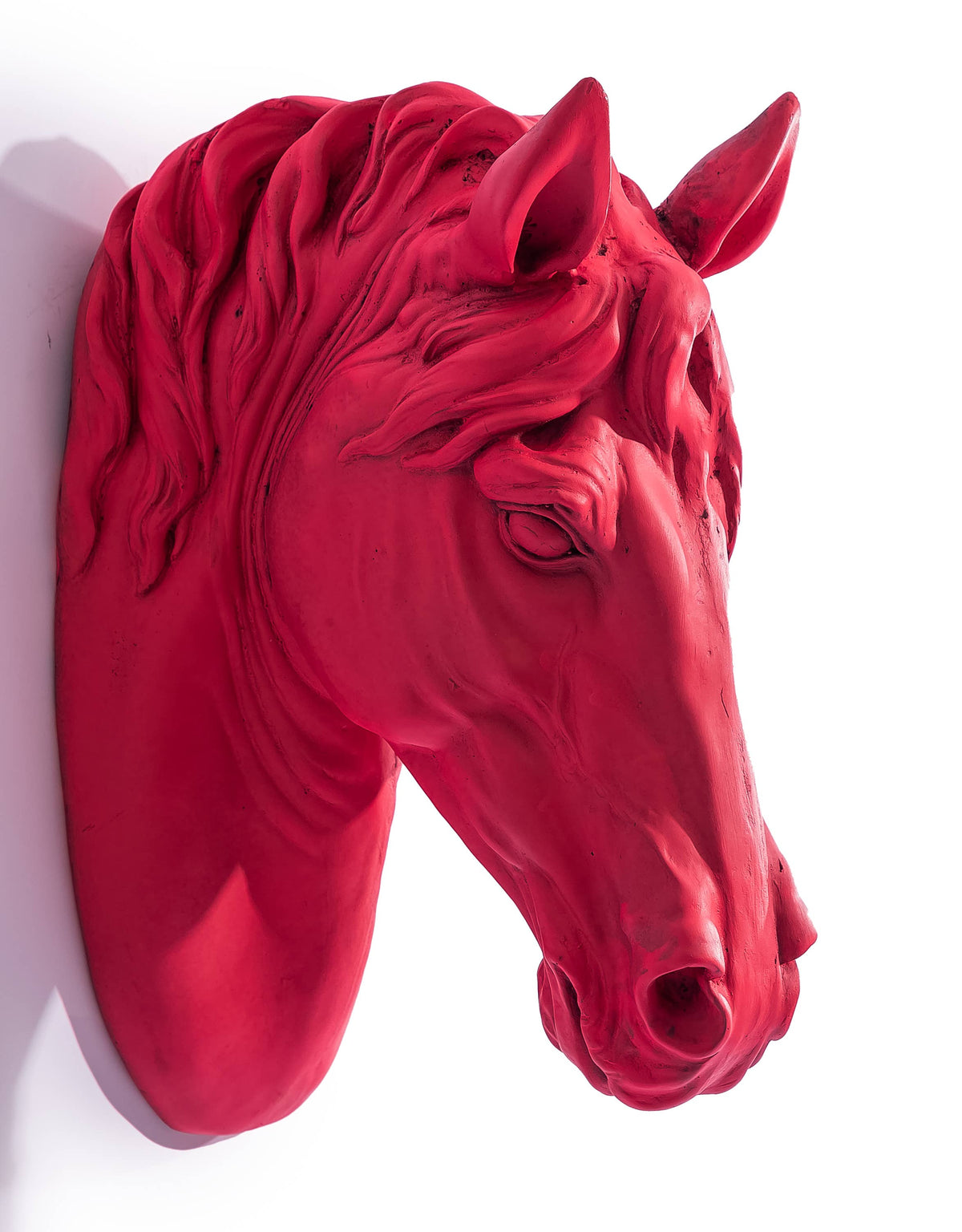 "Pink Pony" Large Horse Wall Head