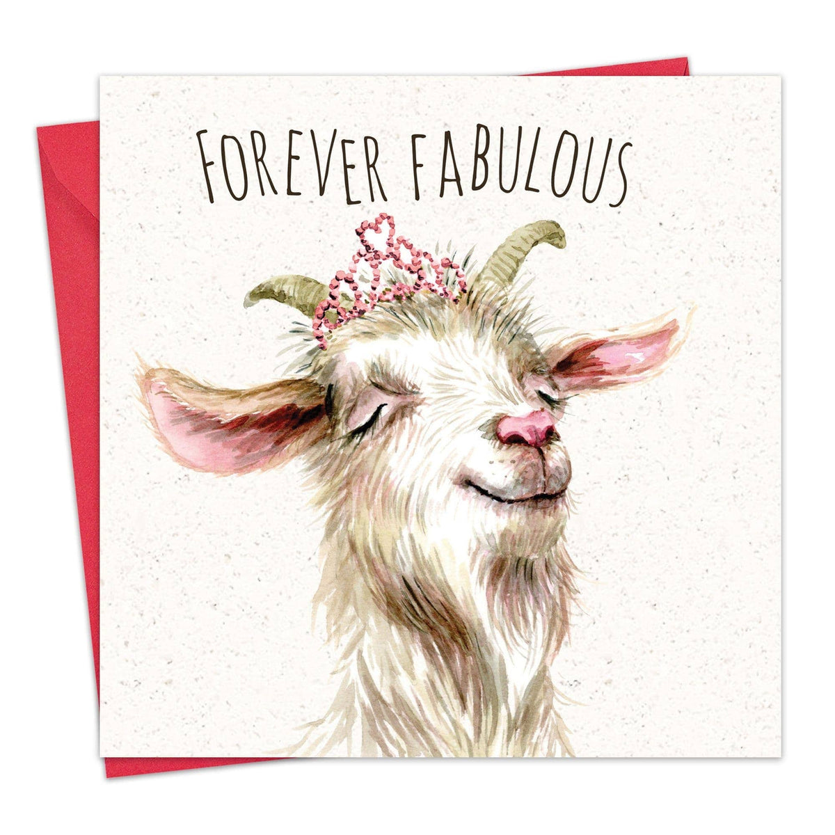 'Forever Fabulous' Goat Card