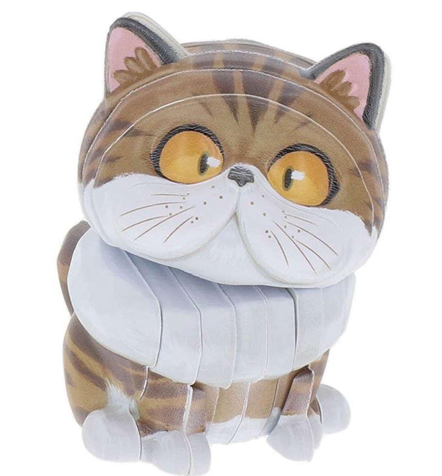 Mystery 3D Cat Sticker Puzzle - Blind Box