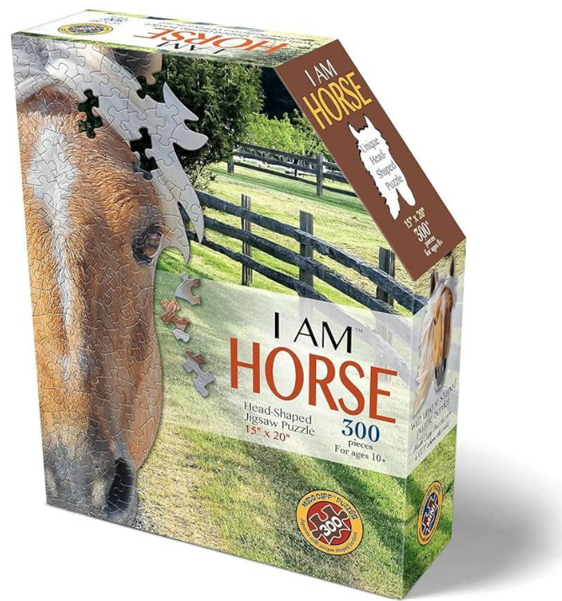 Horse Shaped 300 Piece Jigsaw Puzzle