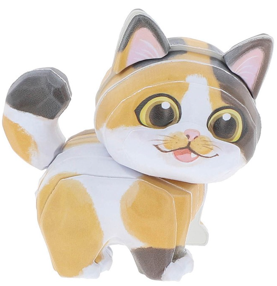 Mystery 3D Cat Sticker Puzzle - Blind Box