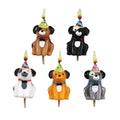 Dogs in Party Hats Candles